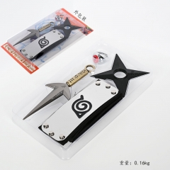 Naruto Namikaze Minato Darts Fidget Spinner+Headband+Ring+Sword Weapon Set (4pcs/set)