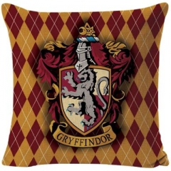 9 Styles Harry Potter Single Side Chair Cushion Anime Pillow 45*45CM ( One Side + without pillow core )