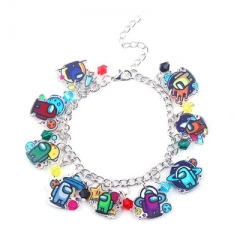Among Us Movie Video Game Alloy Bracelet and Bangles