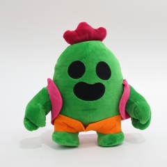 25cm Brawl Stars Game Cosplay Collectible Doll Cactus Anime Plush Toy