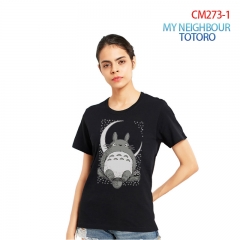 32 Styles My Neighbor Totoro Color Printing Anime Cotton T shirt For Women
