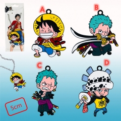 4 Styles One Piece Anime Necklace