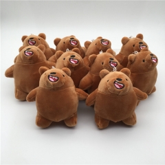 We Bare Bears Cosplay Collectible Doll Anime Plush Toys（10pcs/set）