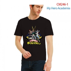 35 Styles Boku no Hero Academia/My Hero Academia Color Printing Anime Cotton T shirt For Men