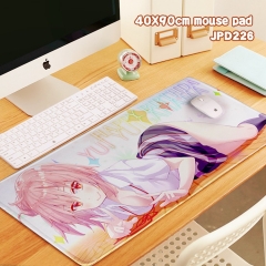 40X90X0.3 My Youth Romantic Comedy Is Wrong, As I Expected Custom Design Color Printing Anime Mouse Pad