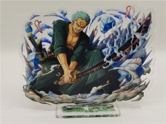 One Piece Cartoon Acrylic Anime Standing Plate