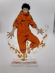 Fire Force Cartoon Acrylic Anime Standing Plate