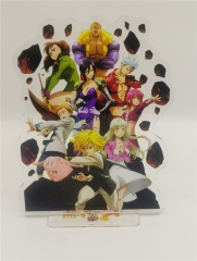 The Seven Deadly Sins Cartoon Acrylic Anime Standing Plate