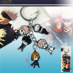 Jujutsu Kaisen Cartoon Cosplay Pendant Anime Keychain