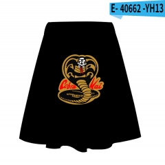 7 Styles Karate Kid Val Armorr Cosplay 3D Digital Print Anime Skirt For Women