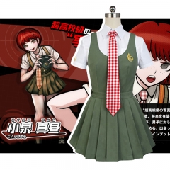 Danganronpa: Trigger Happy Havoc Koizumi Mahiru Cartoon Character Cosplay Anime Dress Costume (Set)