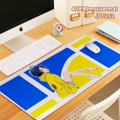 40X90X0.3 2 Styles WONDER EGG PRIORITY Custom Design Color Printing Anime Mouse Pad