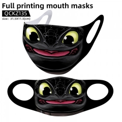 How to Train Your Dragon Mask Anime Face Mask Can Be Customized
