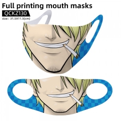 One Piece Mask Anime Face Mask Can Be Customized