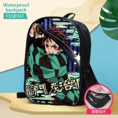 6 Styles Demon Slayer: Kimetsu no Yaiba Anime Custom Design Cosplay Cartoon Waterproof Anime Backpack Bag