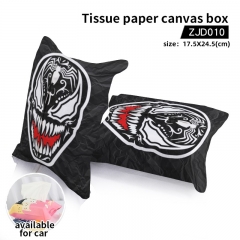 Venom Cosplay Anime Tissue Paper Canvas Box