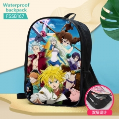 3 Styles The Seven Deadly Sins  Anime Custom Design Cosplay Cartoon Waterproof Anime Backpack Bag
