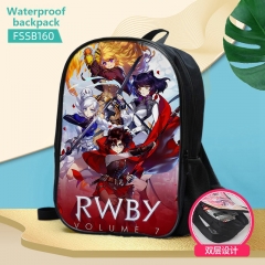 2 Styles RWBY Anime Custom Design Cosplay Cartoon Waterproof Anime Backpack Bag