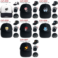7 Styles Fairy Tail Anime Baseball Cap and Hat