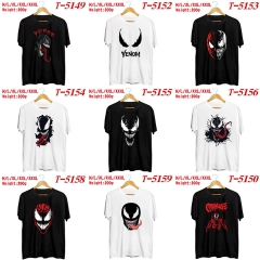 11 Styles Venom Cosplay Color Printing Anime T shirt