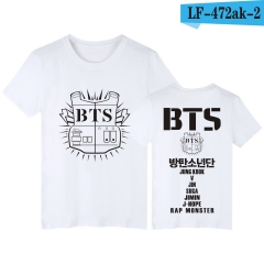 4 Styles K-POP BTS Bulletproof Boy Scouts 3D Digital Print T shirt