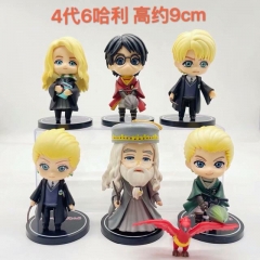 6pcs/set Harry Potter Movie PVC Anime Figure Toy