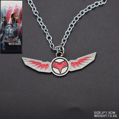 Marvel The Avengers Falcon Movie Metal Necklace