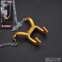 Marvel The Avengers Loki Movie Metal Necklace