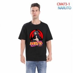 21 Styles Naruto For Men Color Printing Anime Cotton T shirt