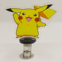 Pokemon Pikachu Cartoon Character Acrylic Affixed On the Car Shaking Head Anime Standing Plate