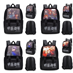 4 Styles Jujutsu Kaisen Anime PU backpack bag