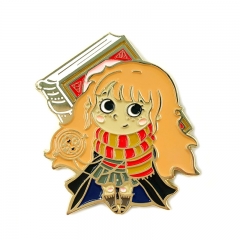 Harry Potter Hermione Granger Character Alloy Pin Anime Brooch