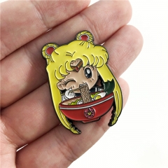 Pretty Soldier Sailor Moon Character Pattern Alloy Pin Anime Brooch