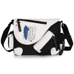 2 Colors 4 Styles Attack on Titan Canvas Anime Single Shoulder Bag