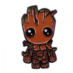 Guardians of the Galaxy Anime Alloy Badge Cute Brooches Pin