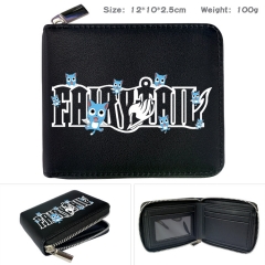 18 Styles Fairy Tail Zippered Cartoon Anime Wallet and Purse