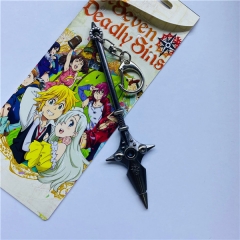 5 Styles The Seven Deadly Sins Anime Sword Keychain