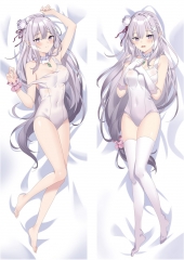 Re: Zero Kara Hajimeru Isekai Seikatsu Body Bolster Soft Long Print Sexy Anime Pillow 50*150cm