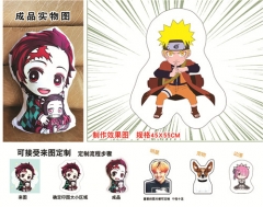 6 Styles Naruto Anime Two Sides Pillow (45*55cm)