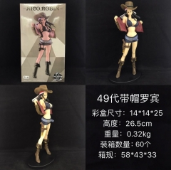 26.5cm One Piece 49 Generation Robin Cartoon Model Toys Japanese Anime PVC Figure
