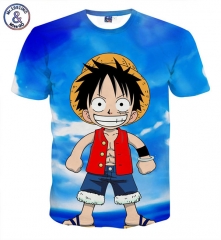One Piece  Cosplay 3D Digital Print Anime Cartoon T shirt