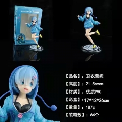21.5 CM Re:Life in a Different World from Zero/Re: Zero Kara Hajimeru Isekai Seikatsu Cartoon Collection Toys Anime PVC Figure