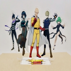 15cm 2 Styles One Punch Man Cartoon Character Acrylic Anime Standing Plate