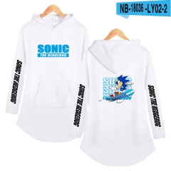 25 Styles Sonic The Hedgehog Cosplay 3D Digital Print Anime Hoodie Dress