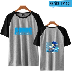 15 Styles Sonic The Hedgehog Cosplay 3D Digital Print Anime T-shirt