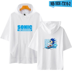 25 Styles Sonic The Hedgehog Cosplay 3D Digital Print Anime T-shirt With Hoodie