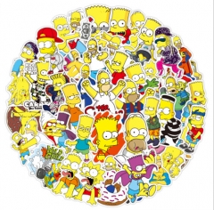 The Simpsons Kawaii Stickers Waterproof Stickers 50PCS/set