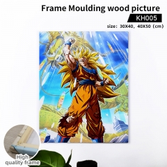 2 Styles Dragon Ball Z Cartoon Model Cosplay Japanese Anime Wood Engraving