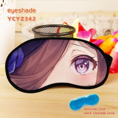2 Styles Uma Musume Pretty Derby Custom Design Cartoon Cosplay Eyepatch Digital Print Anime Eyepatch