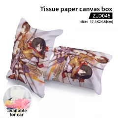 Attack on Titan/Shingeki No Kyojin Cosplay Cartoon Anime Tissue Paper Canvas Box